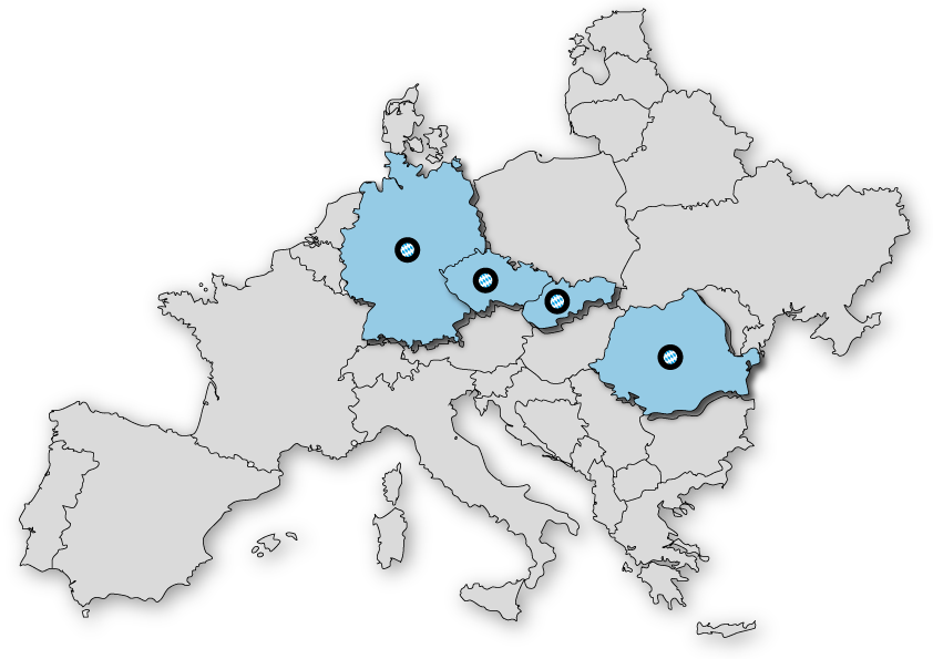 InterCora v evropě