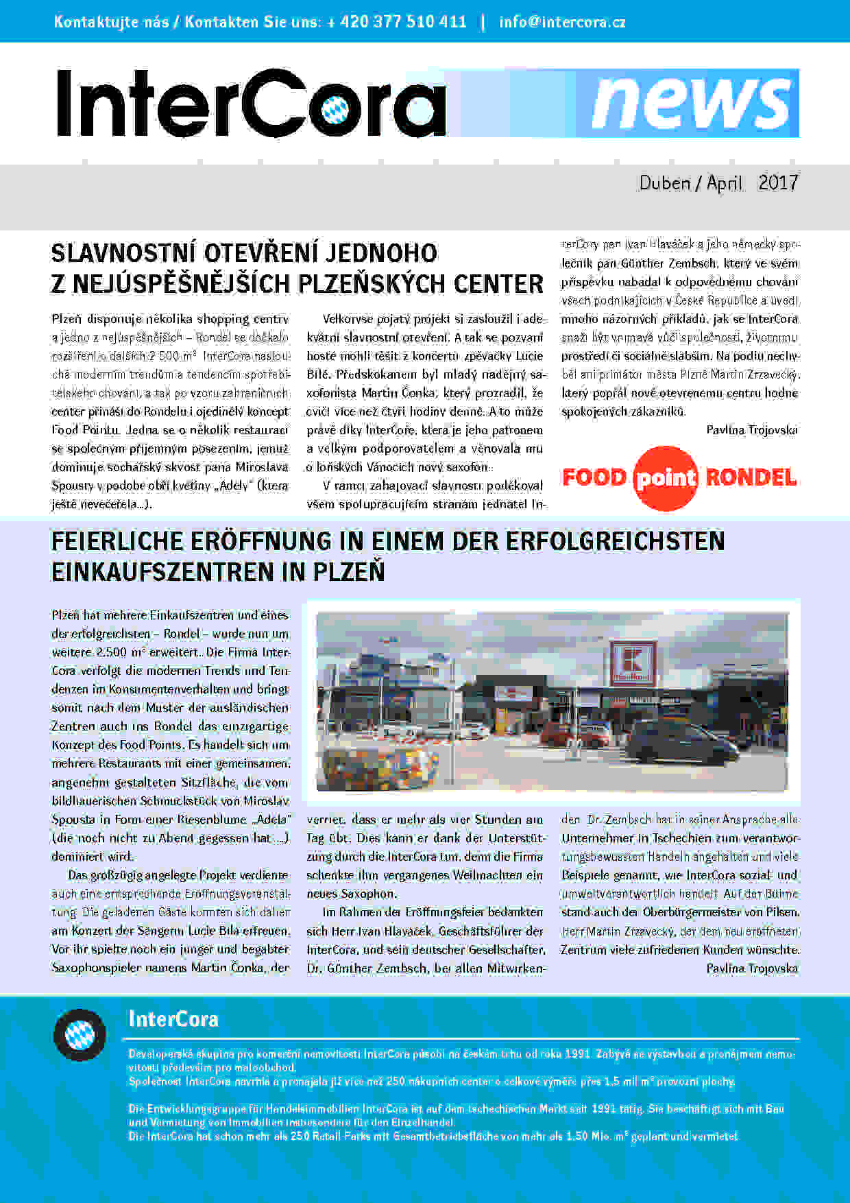 >News duben 2017